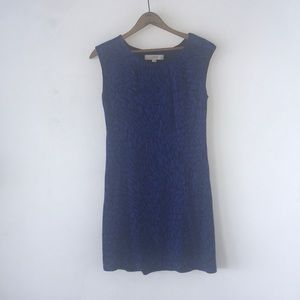 Loft Blue Printed Dress